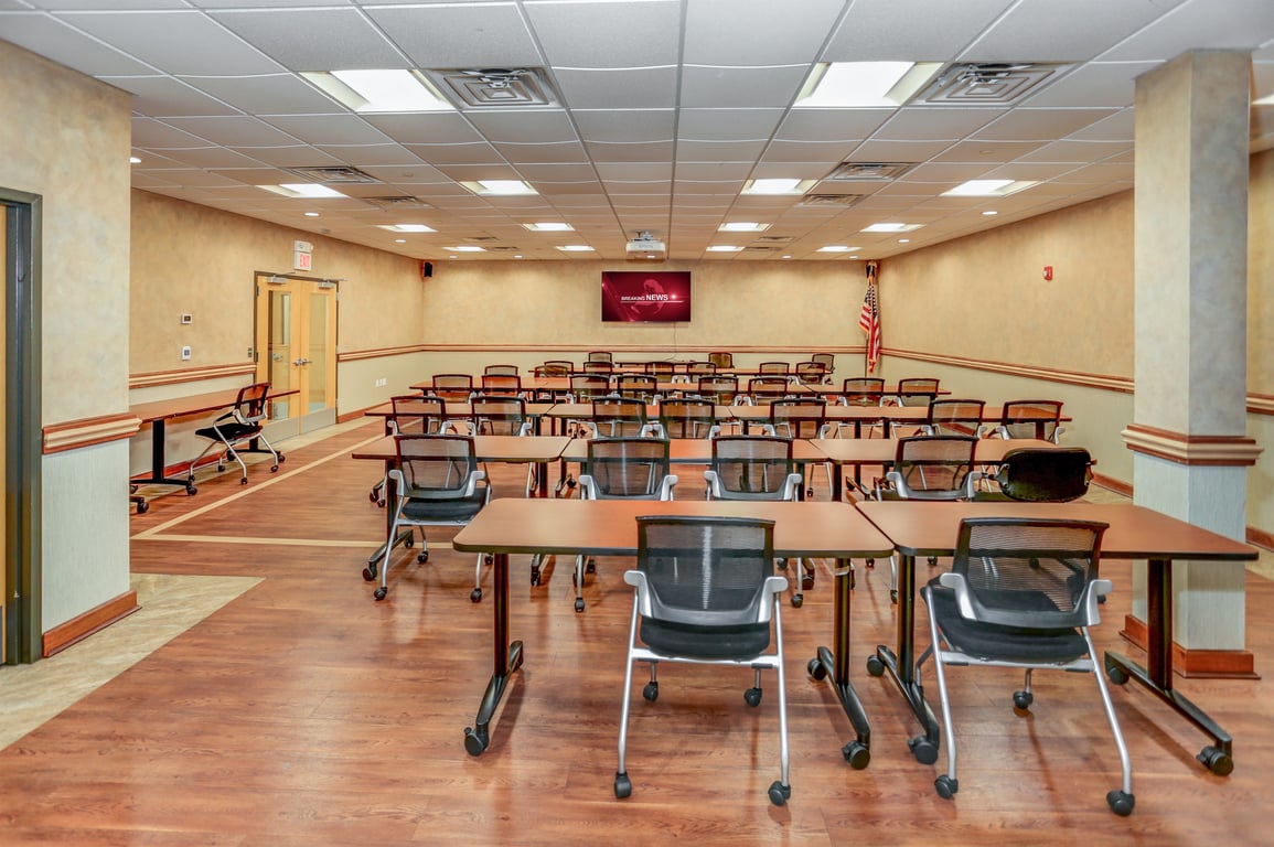 An interior shot of Training Room