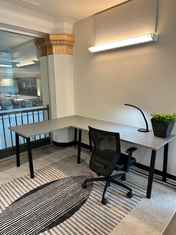An interior shot of Office 223