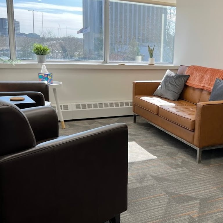 An interior shot of Copper Range Day Office