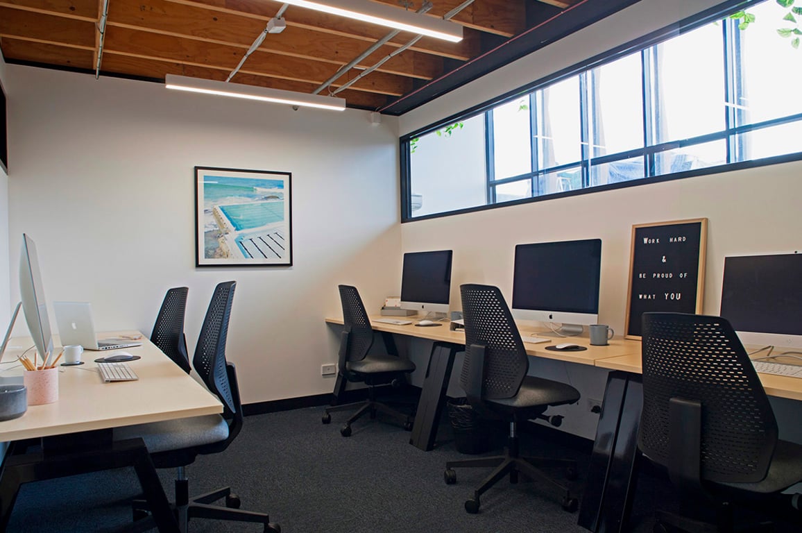 An interior shot of 5 Person Private Office