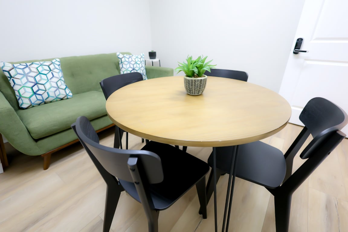 An interior shot of Social Meeting Space