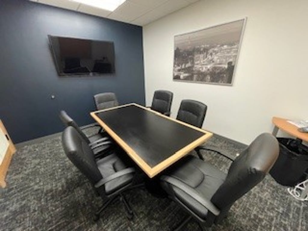 An interior shot of Small Conference Room