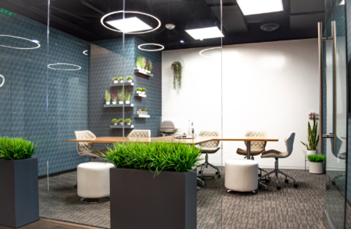 An interior shot of Collaboration Room