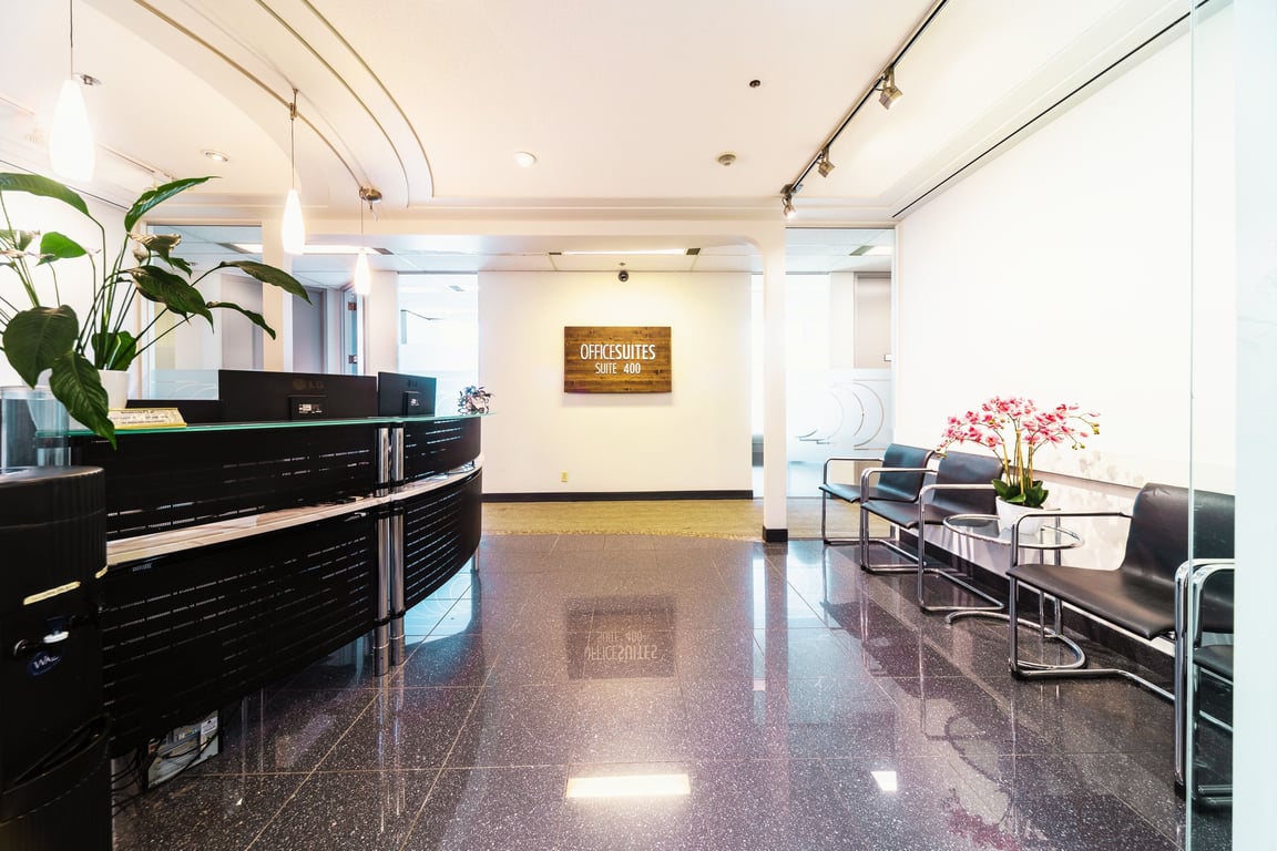An interior shot of Office Suites on Broadway