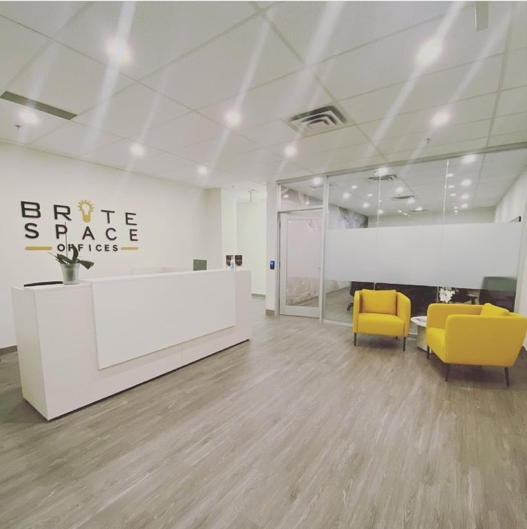 An interior shot of BriteSpace Offices