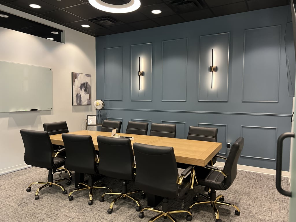 An interior shot of Mega Meeting Room