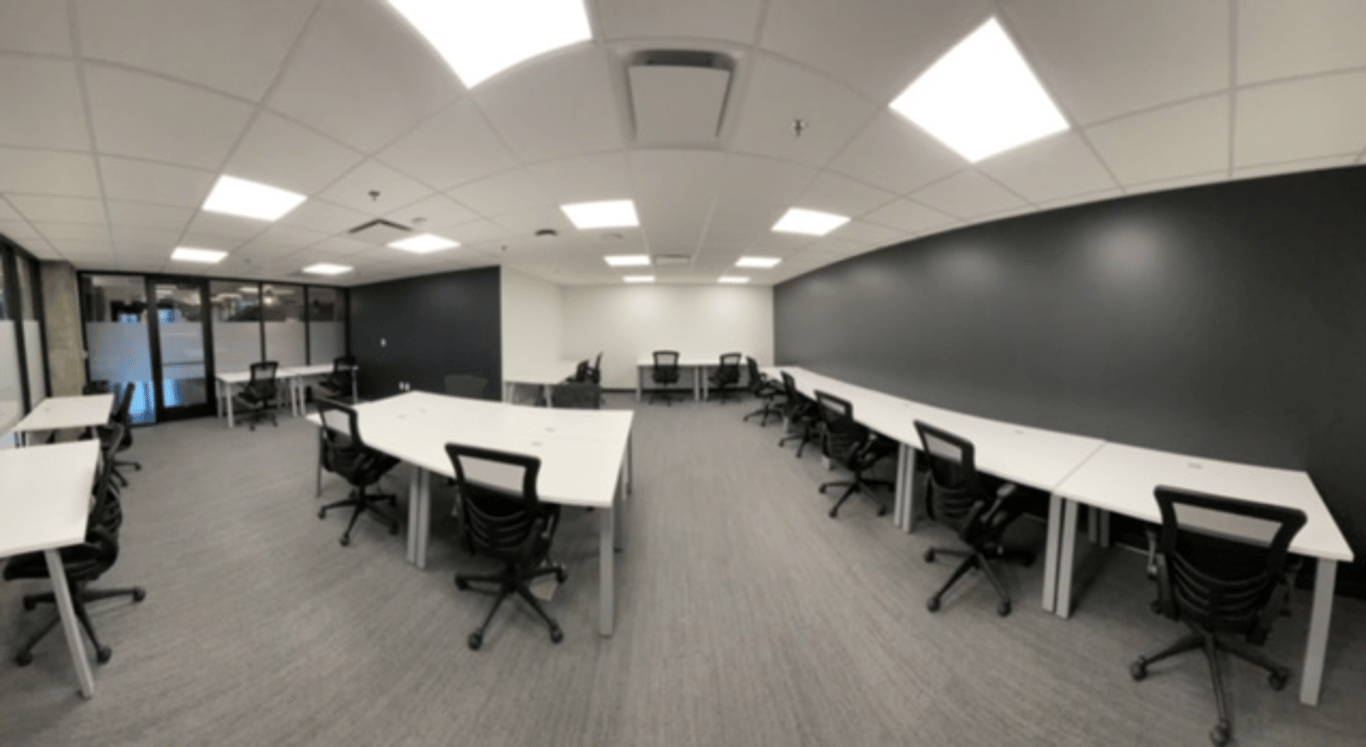 An interior shot of Large Private Office Suite for 15