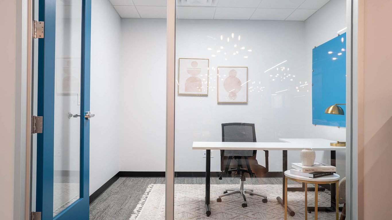 An interior shot of Private Day Office