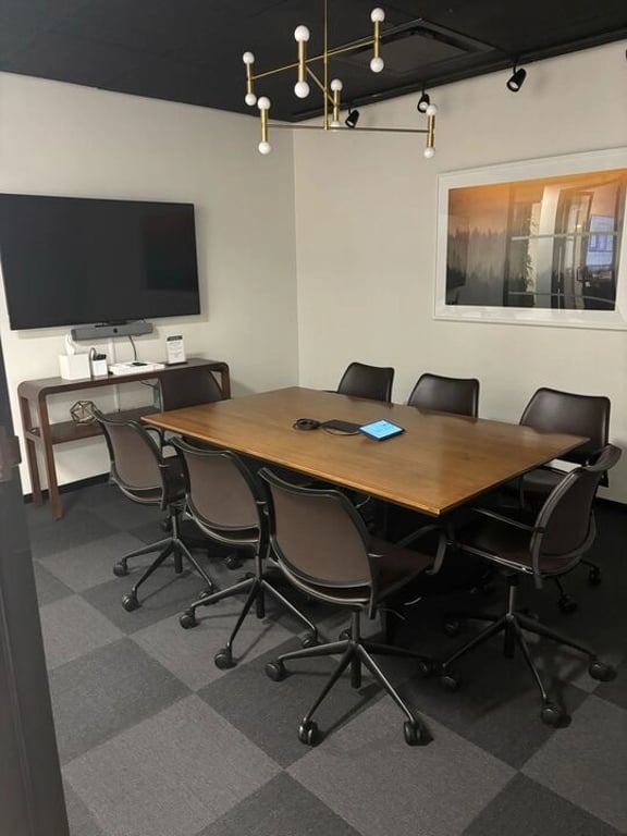 An interior shot of Conference Room B