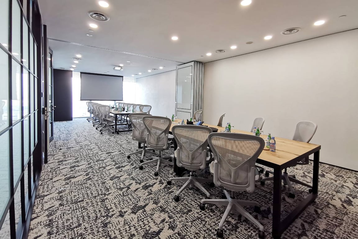 An interior shot of 37A Meeting Room