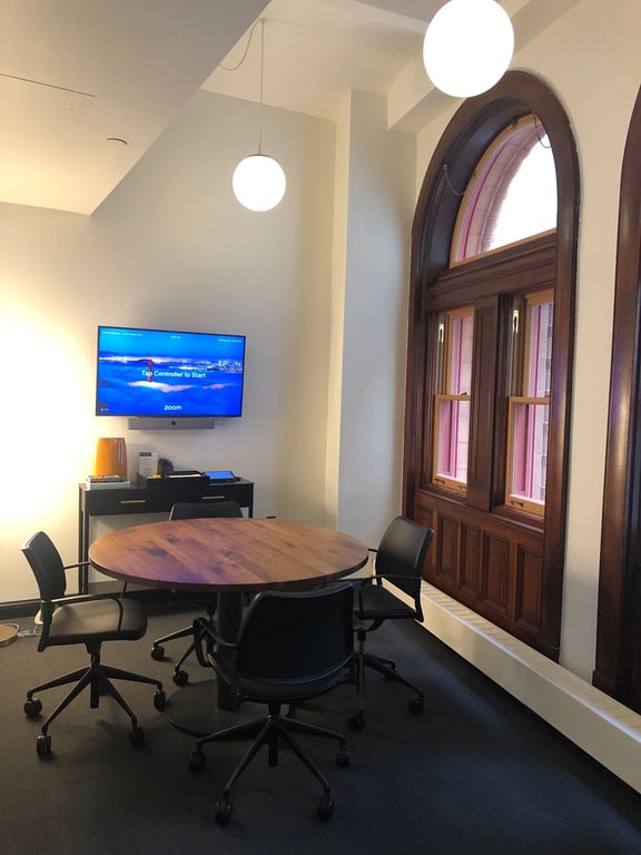 An interior shot of Conference 6-A