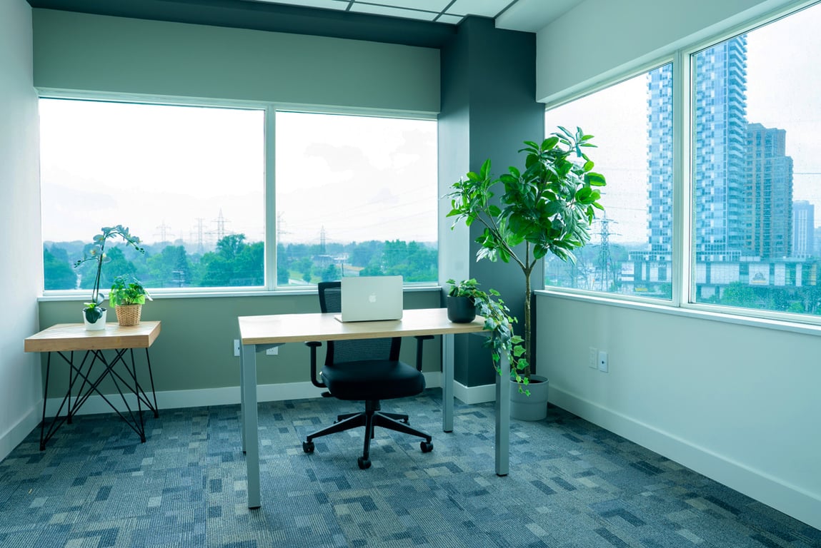 An interior shot of Spacious Private Office for 1-2 with a Window View