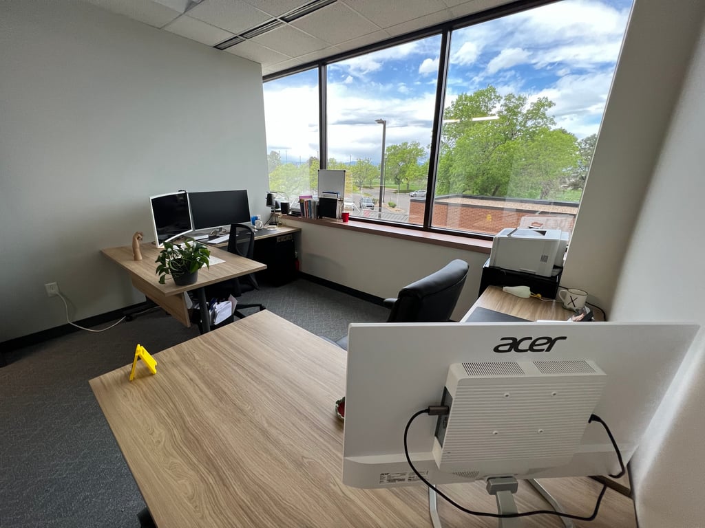 An interior shot of Team Office