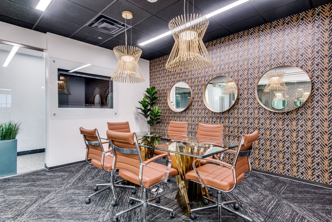 An interior shot of The More Conference Room