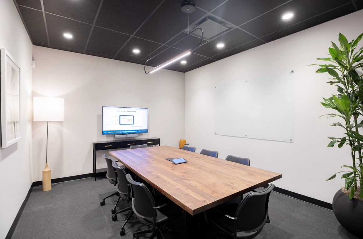 An interior shot of Conference Room D