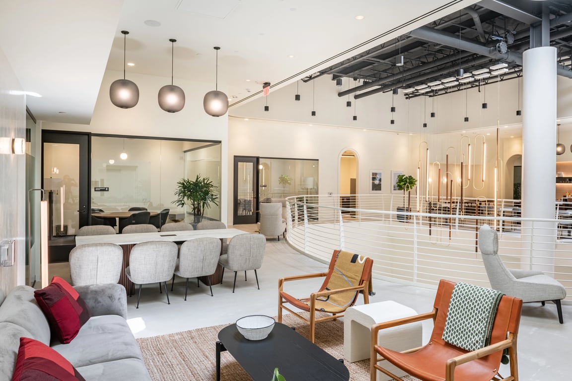 An interior shot of Industrious - Old Pasadena