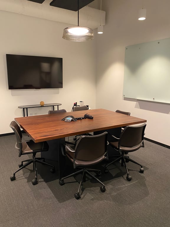 An interior shot of Conference F
