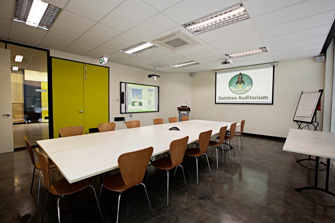 An interior shot of Daintree Auditorium