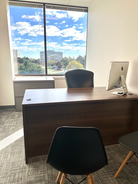 An interior shot of Office 227