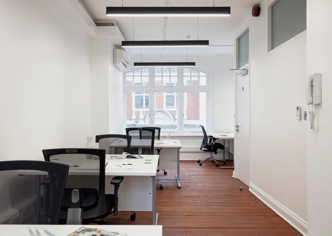 An interior shot of Workpad - 175 Wardour Street