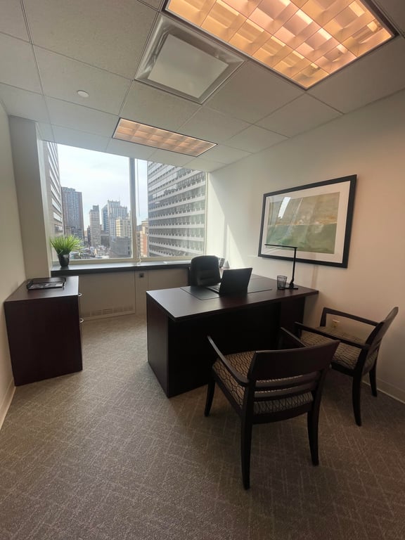 An interior shot of Center City Executive Office
