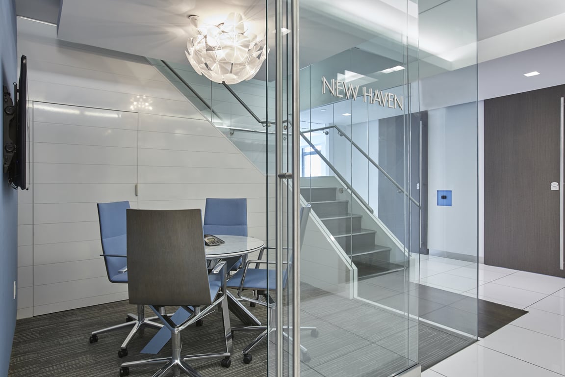 An interior shot of New Haven Conference Room
