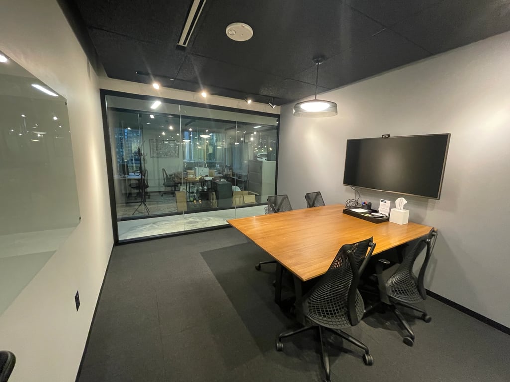 An interior shot of Huddle D- Keycard Restricted