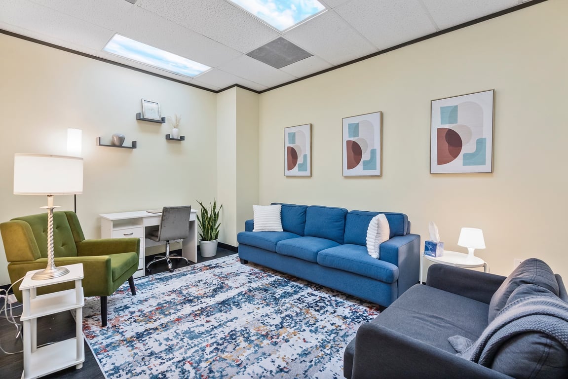 An interior shot of Bloom Room