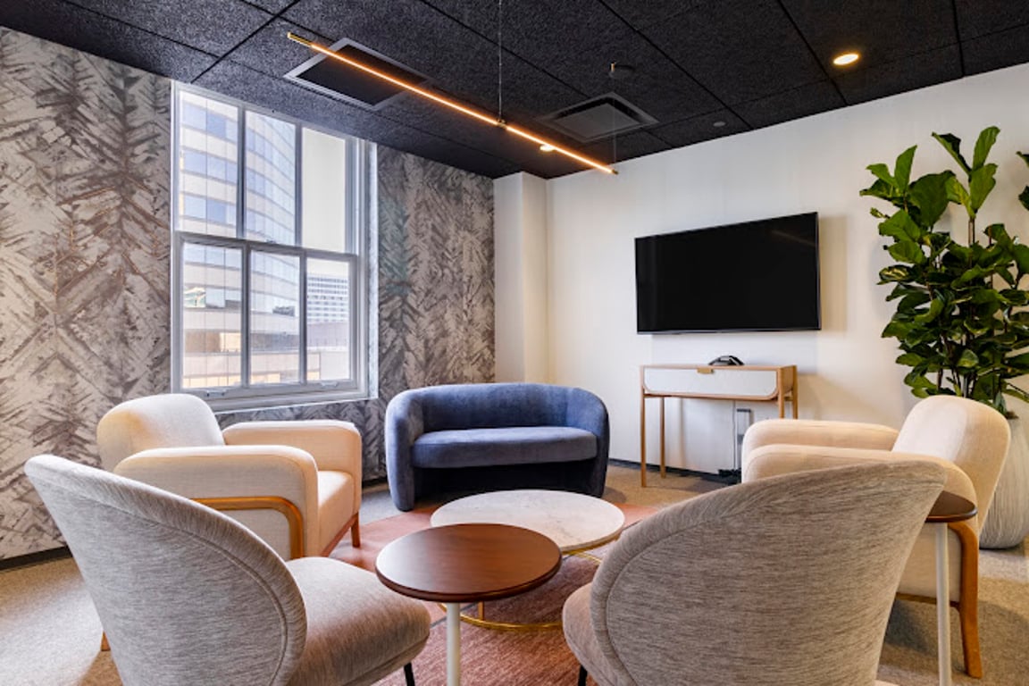 An interior shot of Conference D - Soft Seating