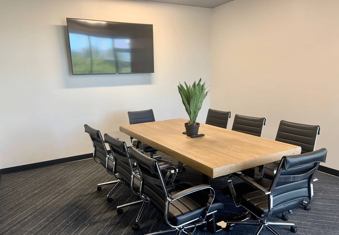 An interior shot of Conference Room 1