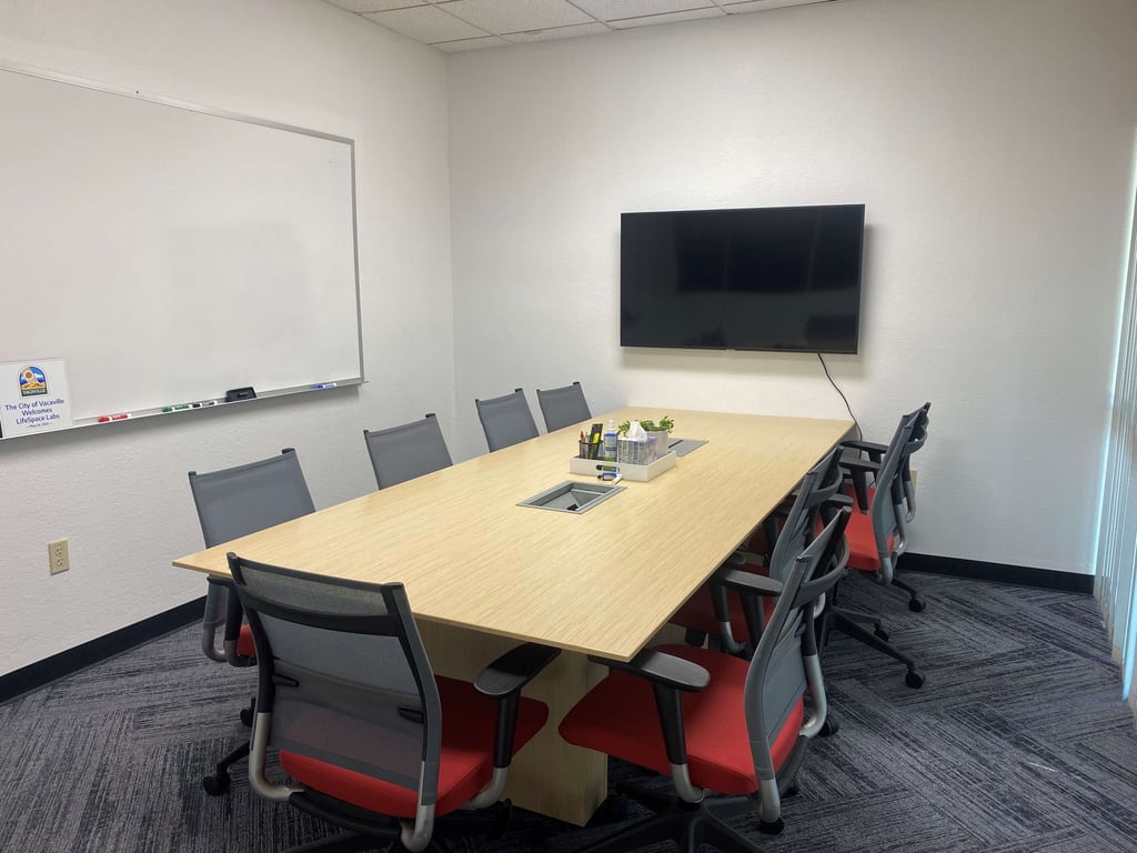 An interior shot of Meeting Room