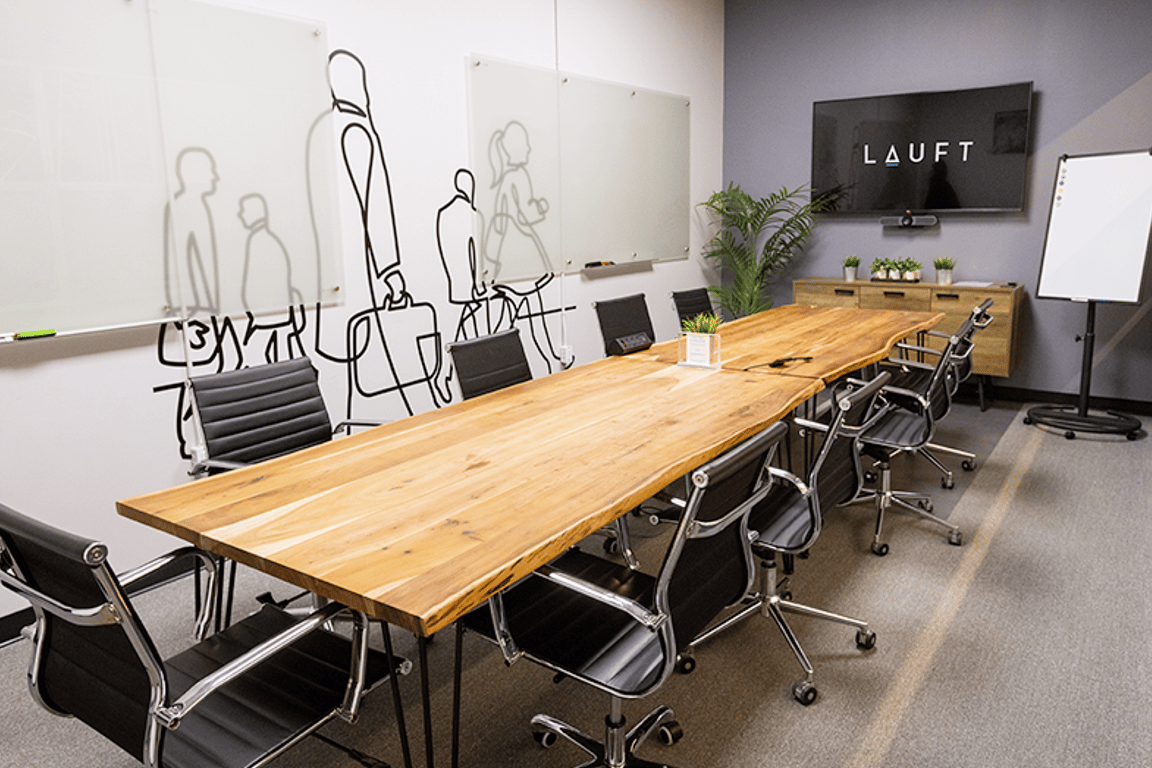 An interior shot of Boardroom