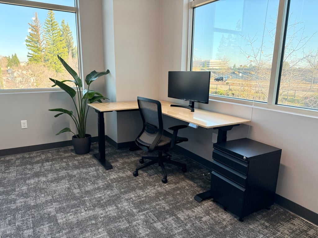 An interior shot of Daily Office for 1