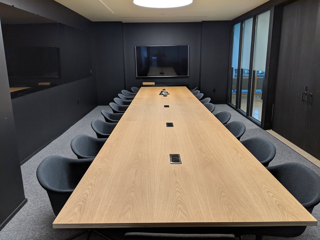 An interior shot of Boardroom (M1)