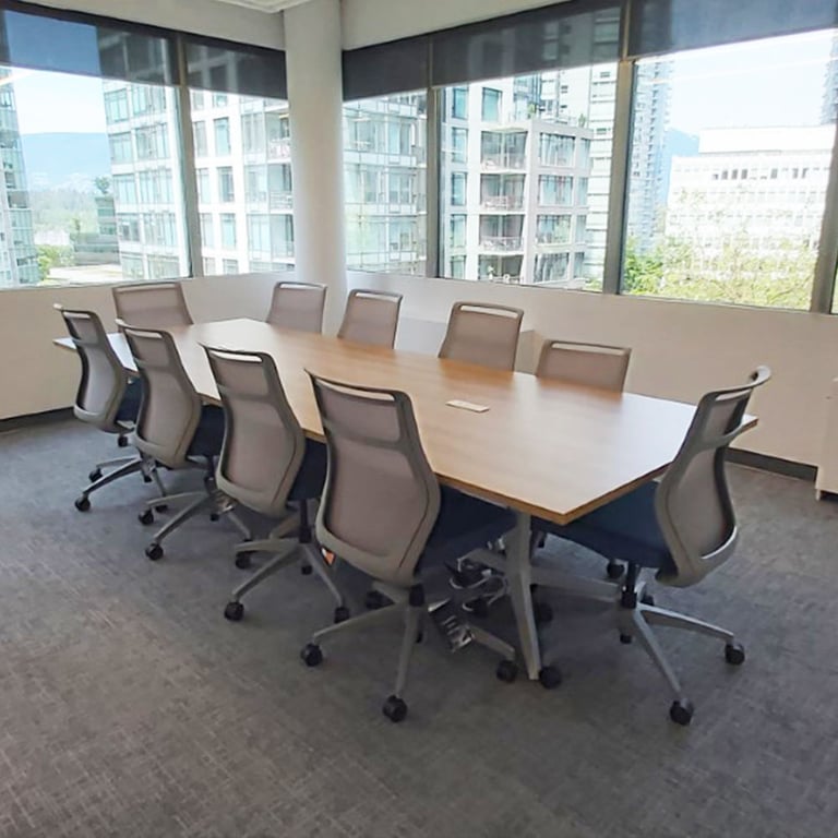 An interior shot of Large Boardroom