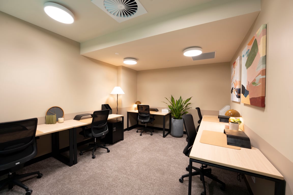 An interior shot of Suite 6