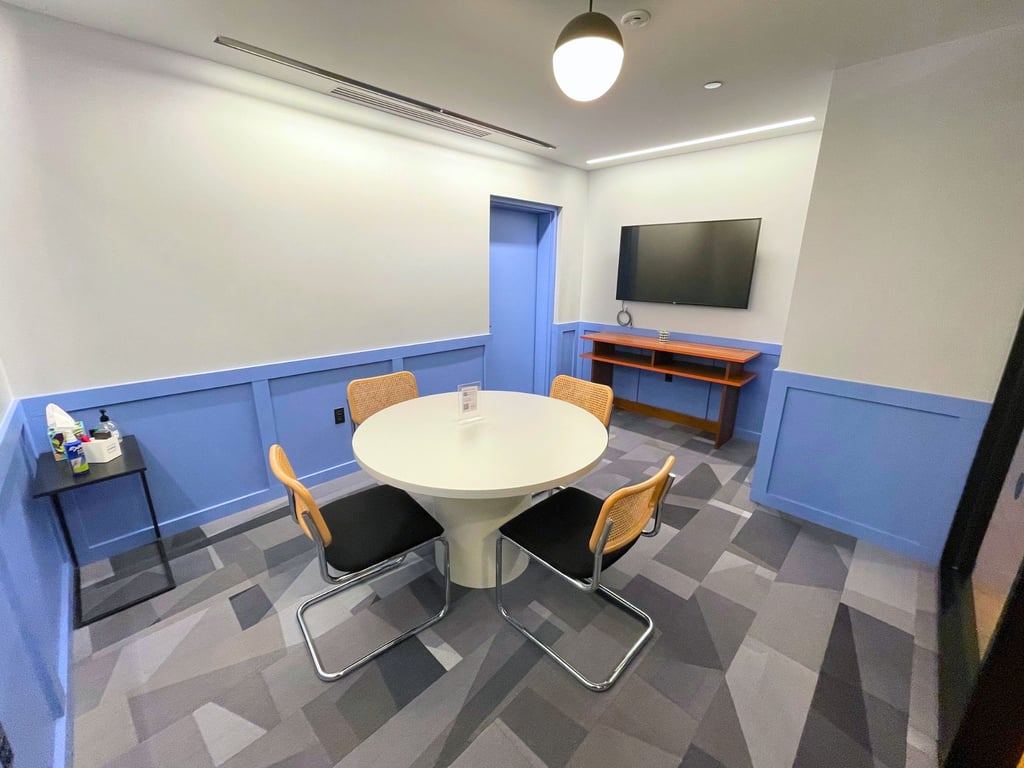 An interior shot of Wabash Conference Room