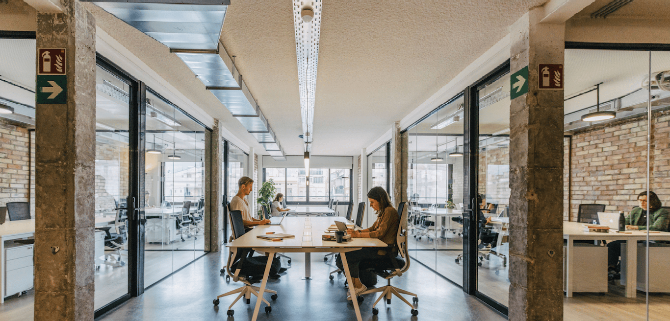 An interior shot of Cloudworks - Sant Antoni