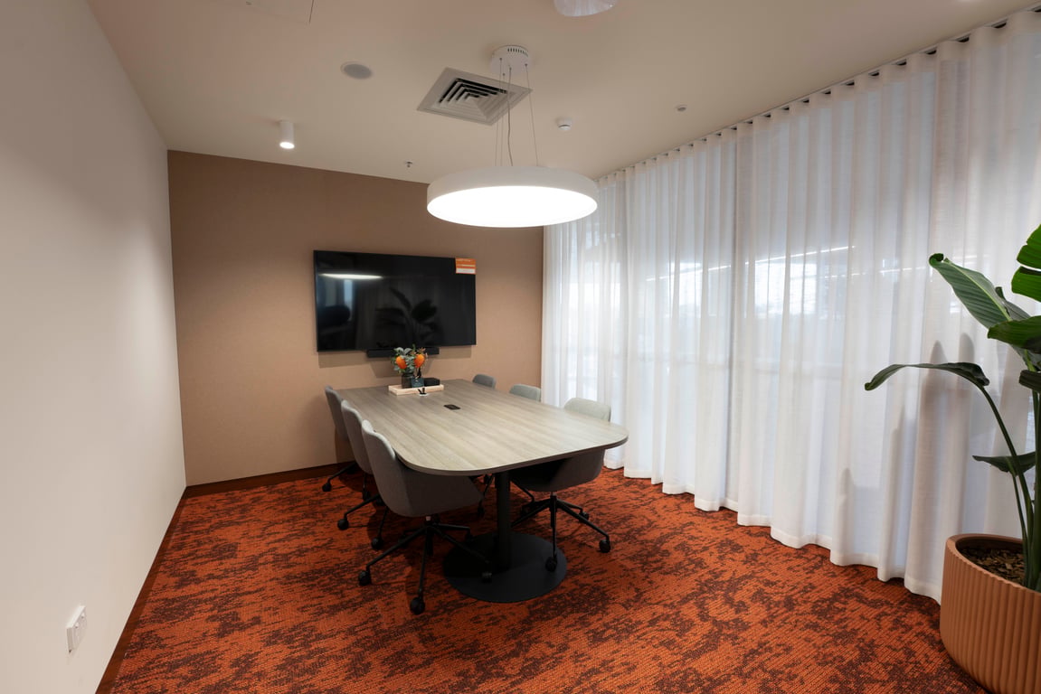 An interior shot of Station Meeting Room