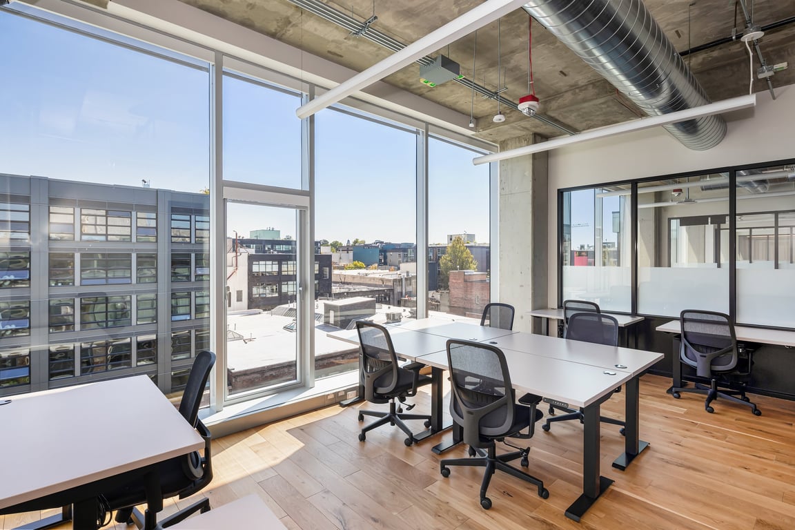 An interior shot of Large Day Office