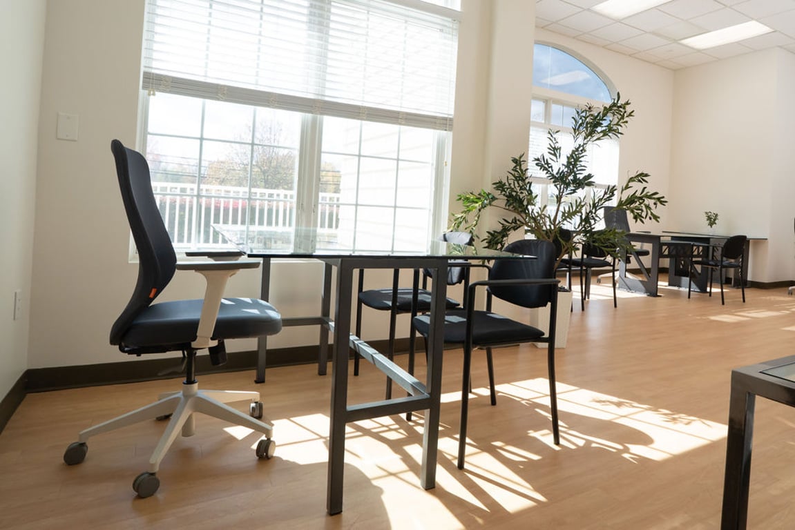 An interior shot of Liberty Office Suites