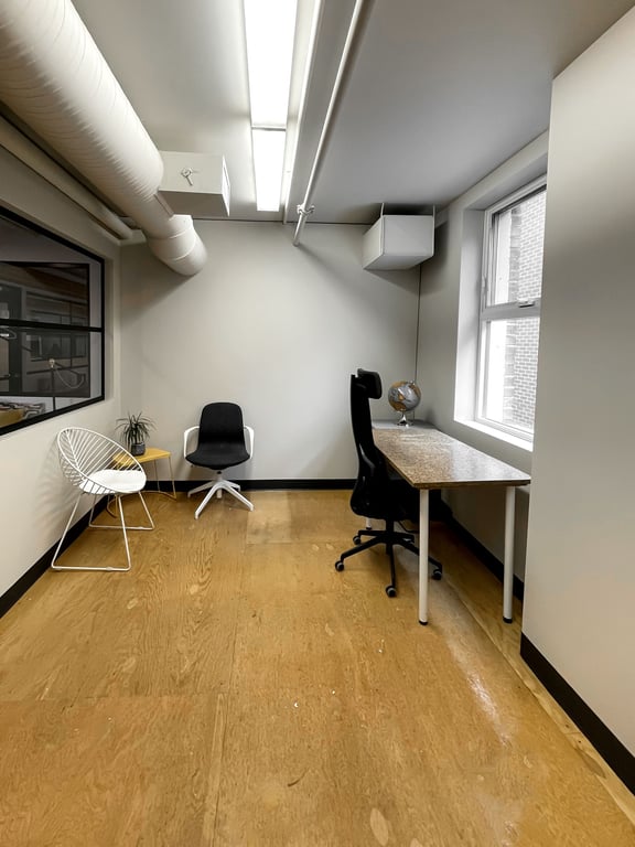An interior shot of Office T