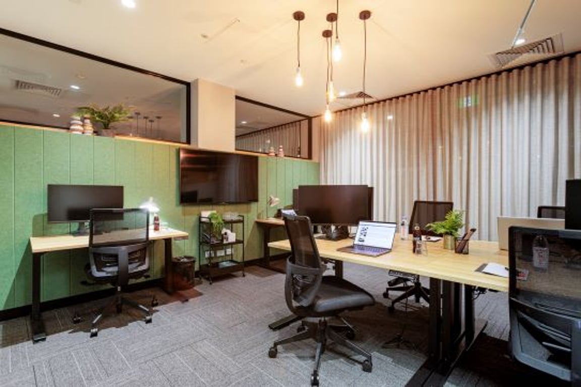 An interior shot of Tokyo Day Office