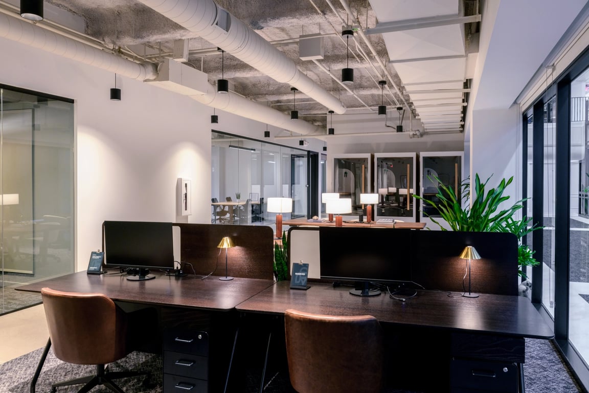 An interior shot of Dedicated Desk 3