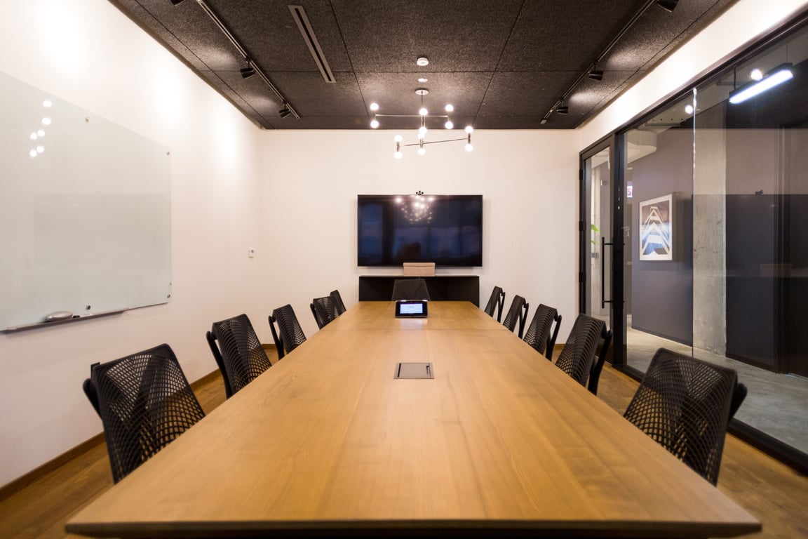 An interior shot of Conference A