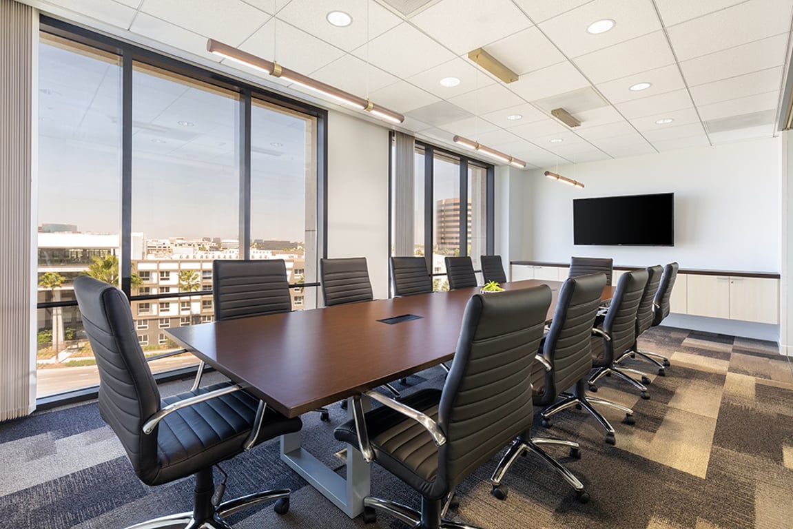 An interior shot of 12 Person Meeting Room