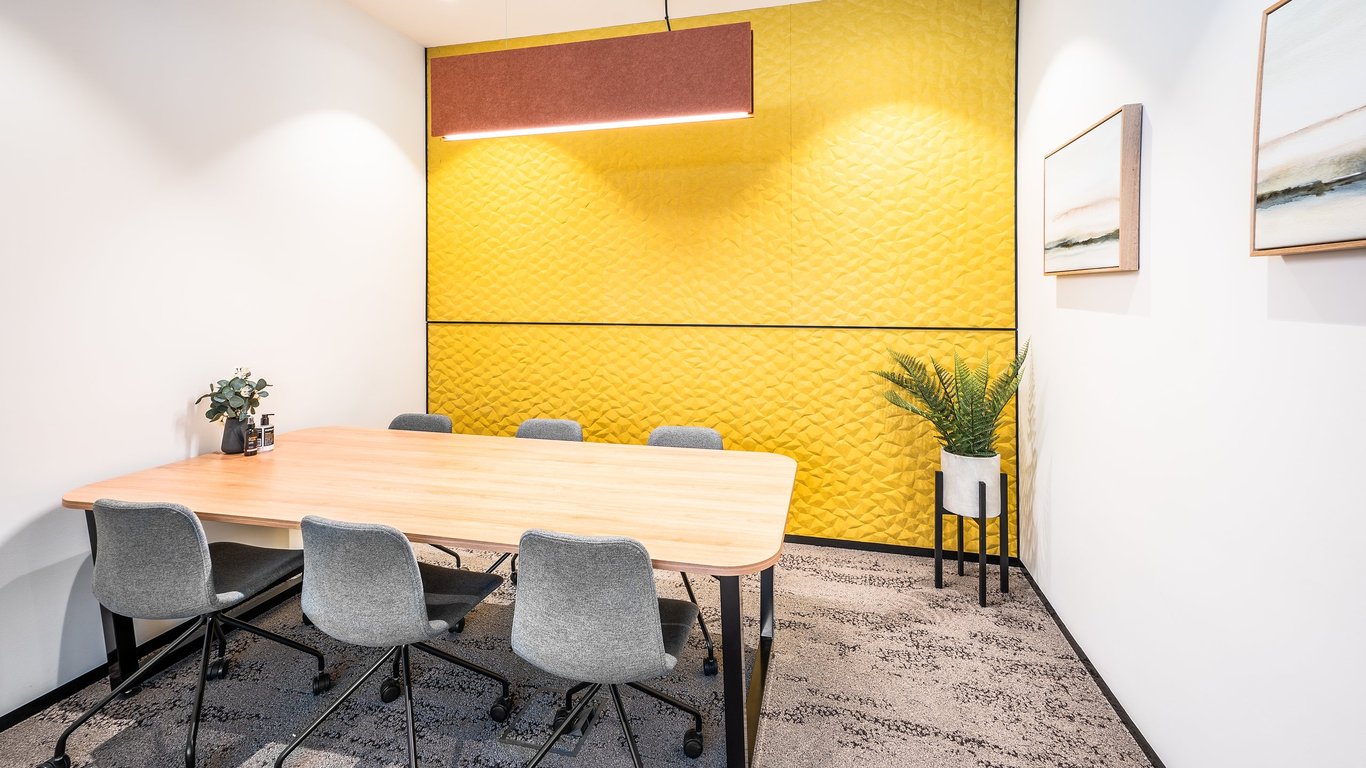 An interior shot of Plenty Meeting Room