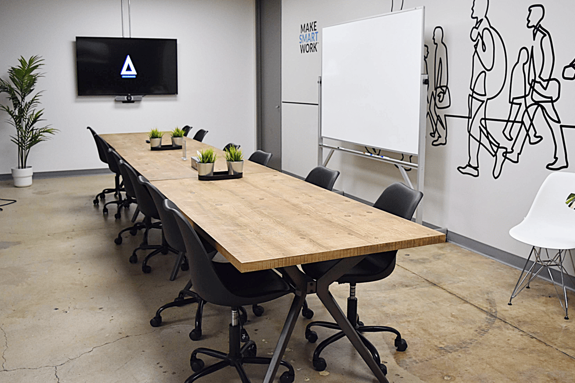An interior shot of Boardroom