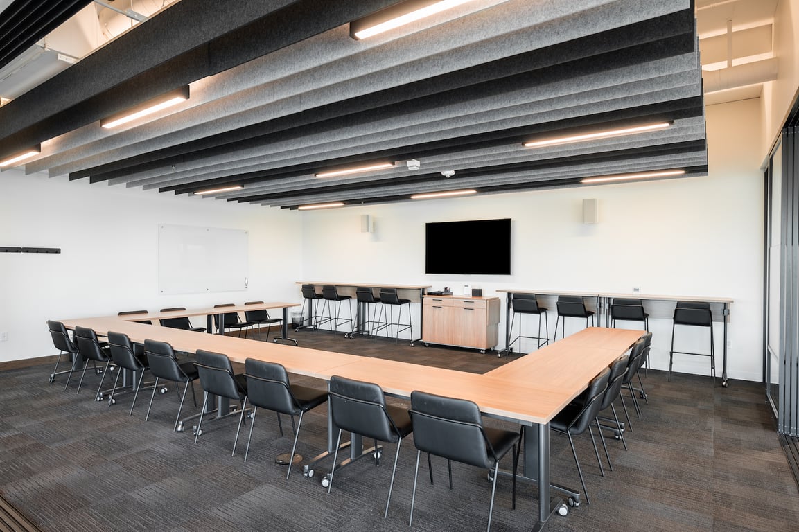 An interior shot of Conference A