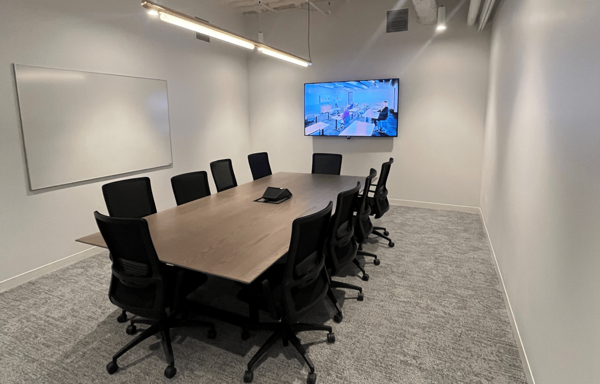 An interior shot of Team Room 719